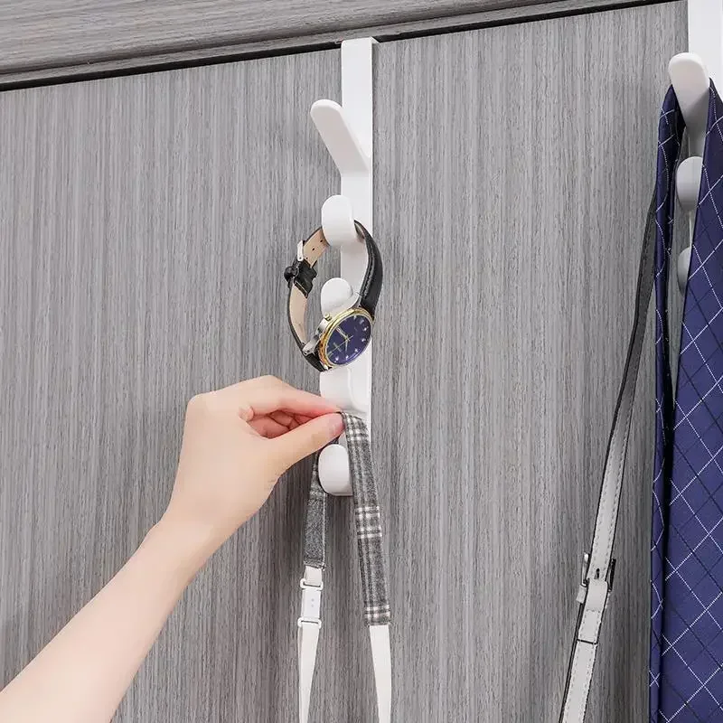 1pcs Door Hanger Clothes Rack for Hanging Door Organizer Caps Hooks Purse Holder Home Storage for Bedroom Hooks Bags Rails