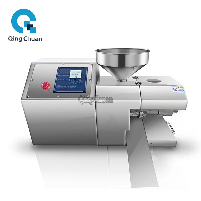 Oil Press Machine 3100W SG50-2 Commercial Peanut Cold Hot Squeezer Sesame Sunflower Seeds Extraction Intelligent Automatic