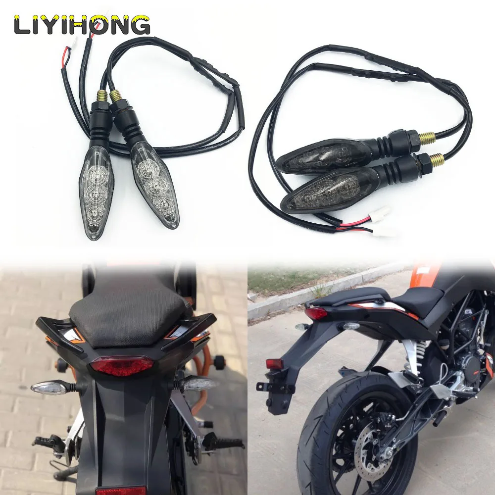 

LED Indicator Lamp Blinker For Ktm Duke 1190 890 125 1050 200rc 390 1290 690 790 12V Turn Signal Light Motorcycle Accessories