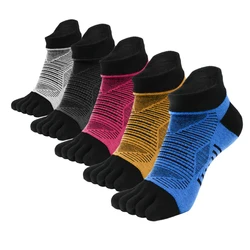 COOLMAX Five-finger Socks, High-performance Sports Invisible Toe Socks, Suitable for Running, Playing Ball, Outdoor Sports