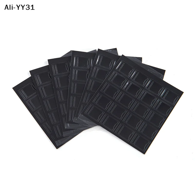 【YY31】120Pcs/set Black MX Switch Film for Mechanical Keyboard MDI Shaft Film Repair