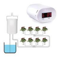 2/4/8 Heads Automatic Watering Pump Controller Plant Flower Home Sprinkler Drip Irrigation Device Pump Timer System Garden Tool