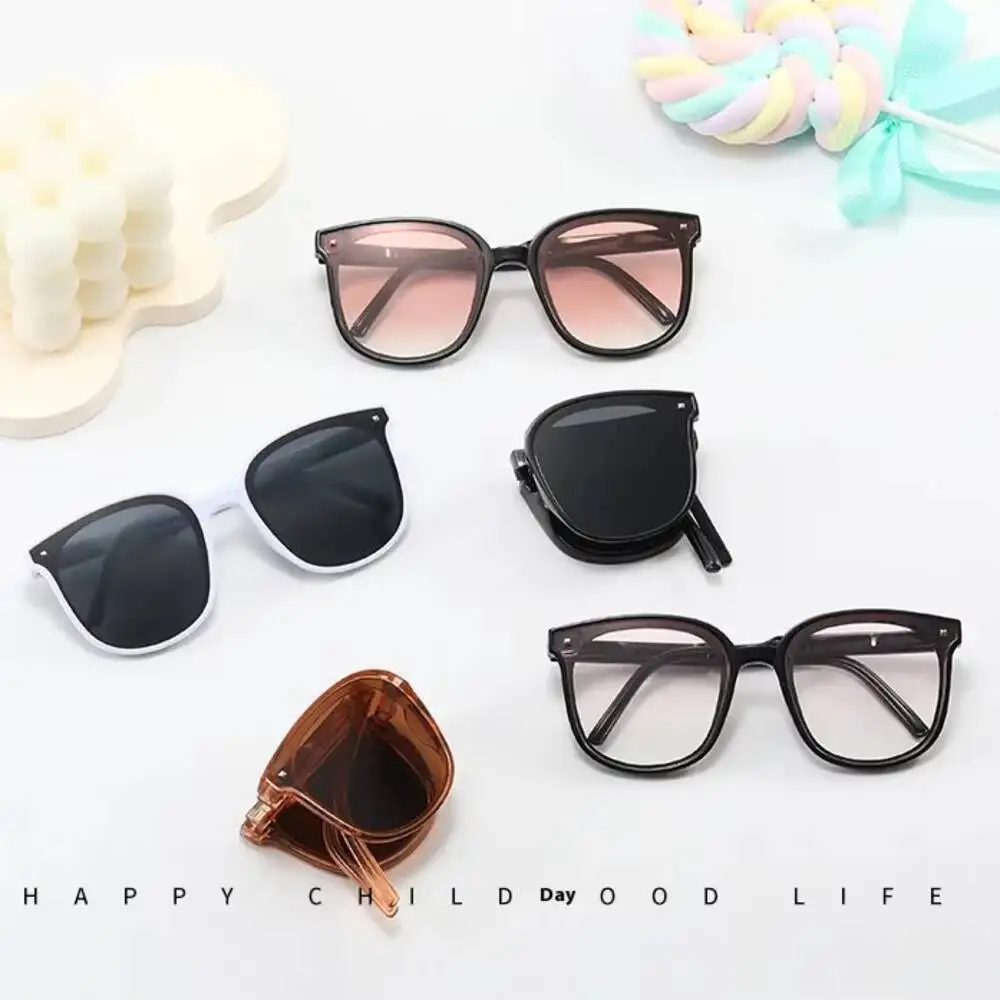 2026 Kinder-Sonnenbrille UV400-Schutz Trendig, Bequem für Fotoshootings, Neu Faltbar