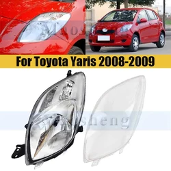 Front Bumper Headlight Headlamp For Toyota Yaris 2008-2009 Head Light Head Lamp