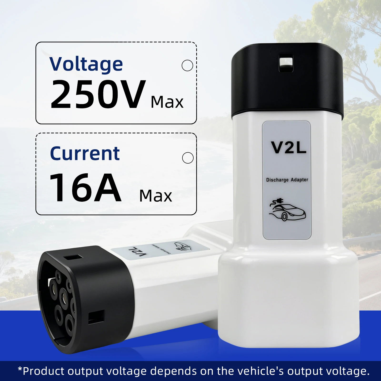 EVqiaoyi 16A Type2 V2L Dischar - Outdoor Power Plug In ulasan dan harga
