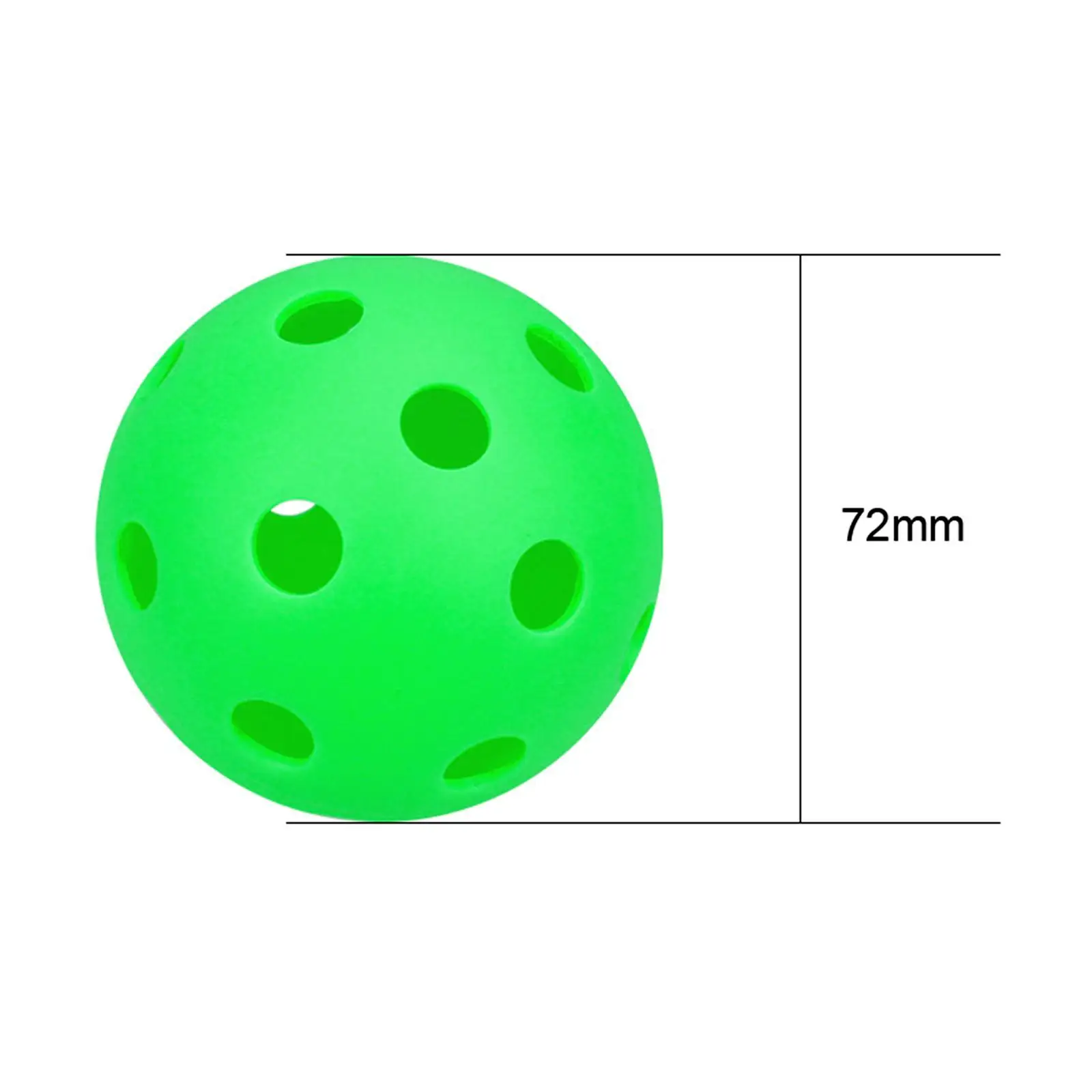 12x Pickleball Balls Professional Quality Specifically Designed Practice Toy