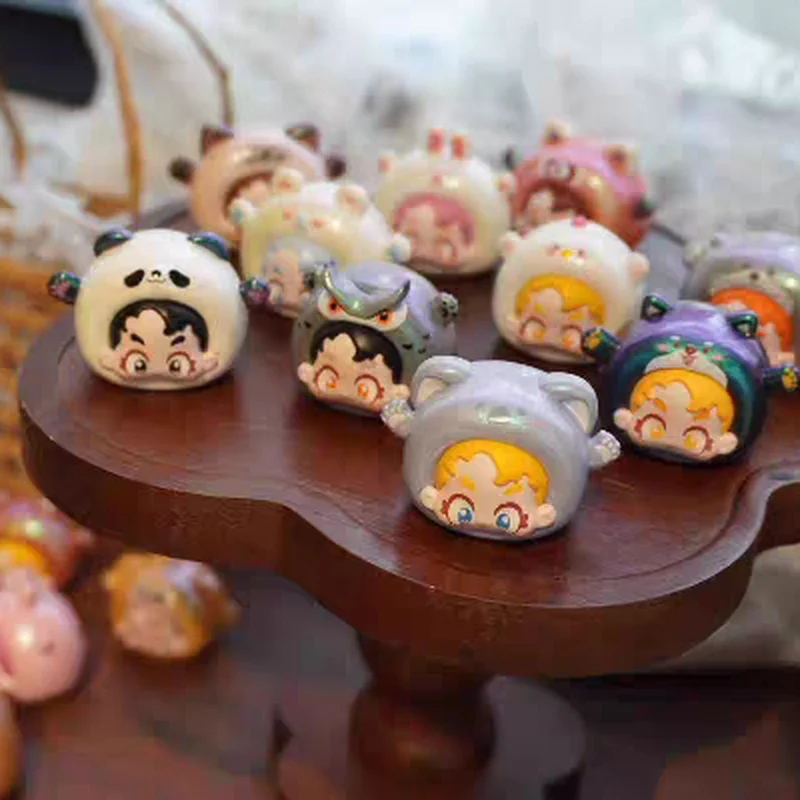 

Новый оригинальный запас Baobao Party Animal Series, милая глухая коробка с зерном, милые украшения для рабочего стола, модная игрушка, подарки-сюрпризы на день рождения