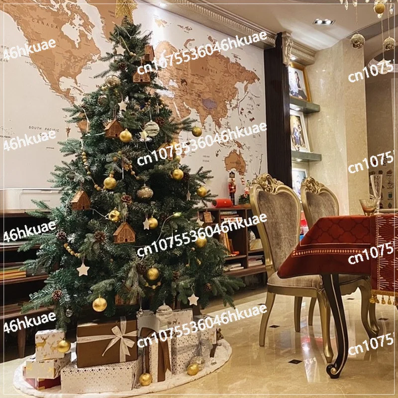 Christmas Tree Ins Wind Home Simulation Encryption with Lights Christmas Decoration Ornament Luminous Advanced Sense