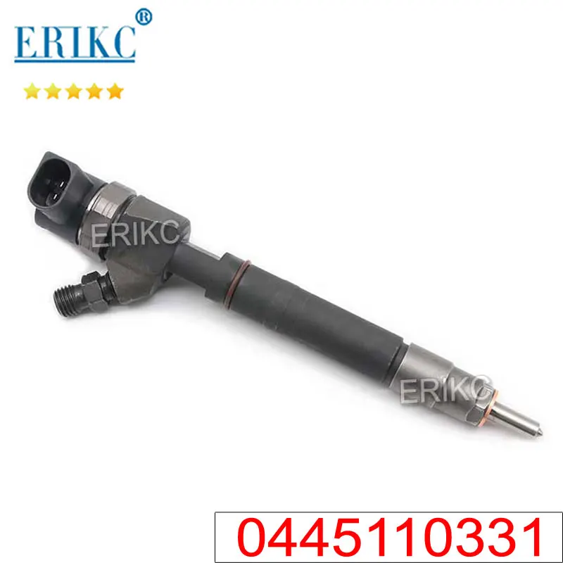 ERIKC 0 445 110 331 Common Rail Fuel Injection Nozzle 0445110331 Diesel Injector Assy 0445 110 331 for Bosch Sprayer 0445110 331