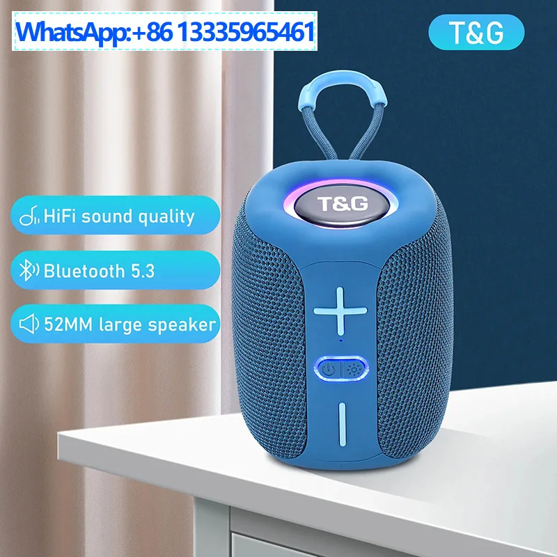 

TG658 новый беспроводной Bluetooth-динамик для занятий спортом на открытом воздухе сабвуфер TWS портативный портативный высококачественный подарочный динамик