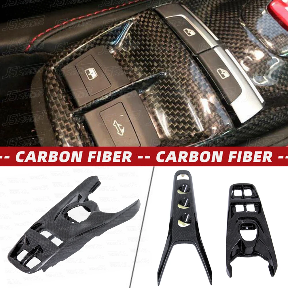 

Dry Carbon Fiber Center Console Replacement （2 Pcs） For Ferrari 488 Gtb Spider 2015-2016