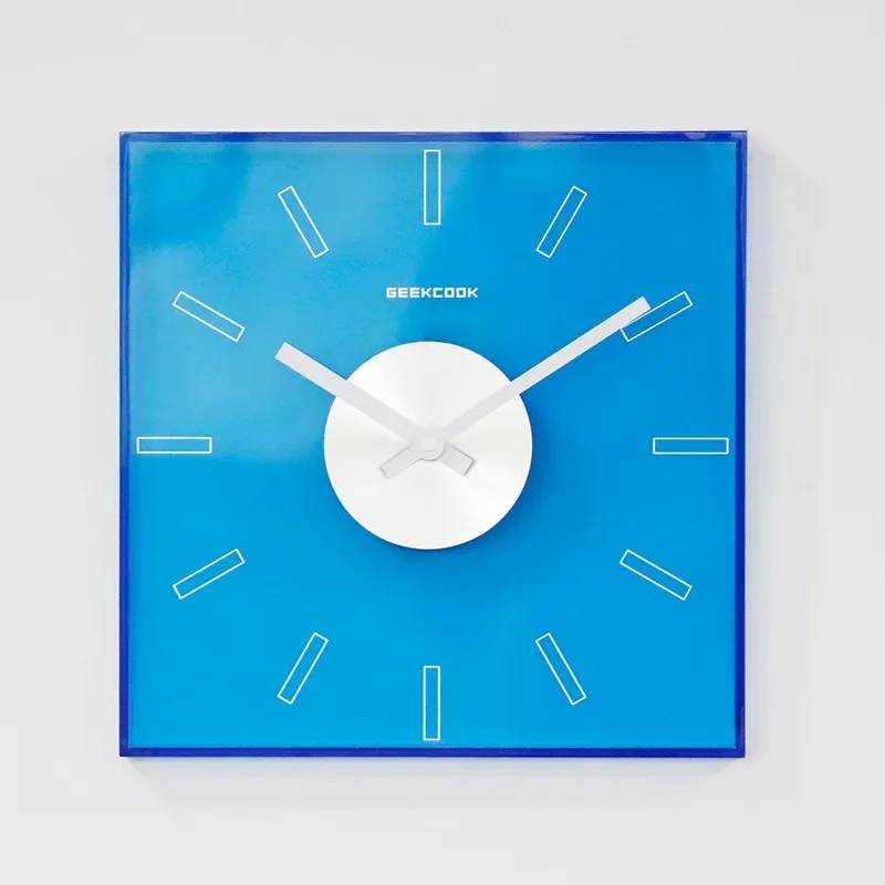 Modern Interior Wall Clock Bedroom Round Living Room Office Wall Clock Clockwork Digital Dekoracje Do Pokoju Home Decoration