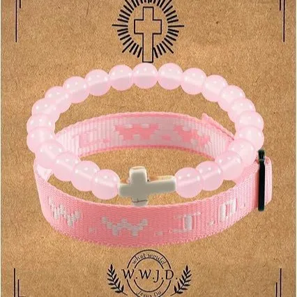 ﻿ 3 قطعة ماذا سيفعل يسوع wwjd أساور النساء الرجال الصليب مطرز أساور مجموعة WWJD-سيوع سوف يفعل ما سوار مجوهرات هدايا