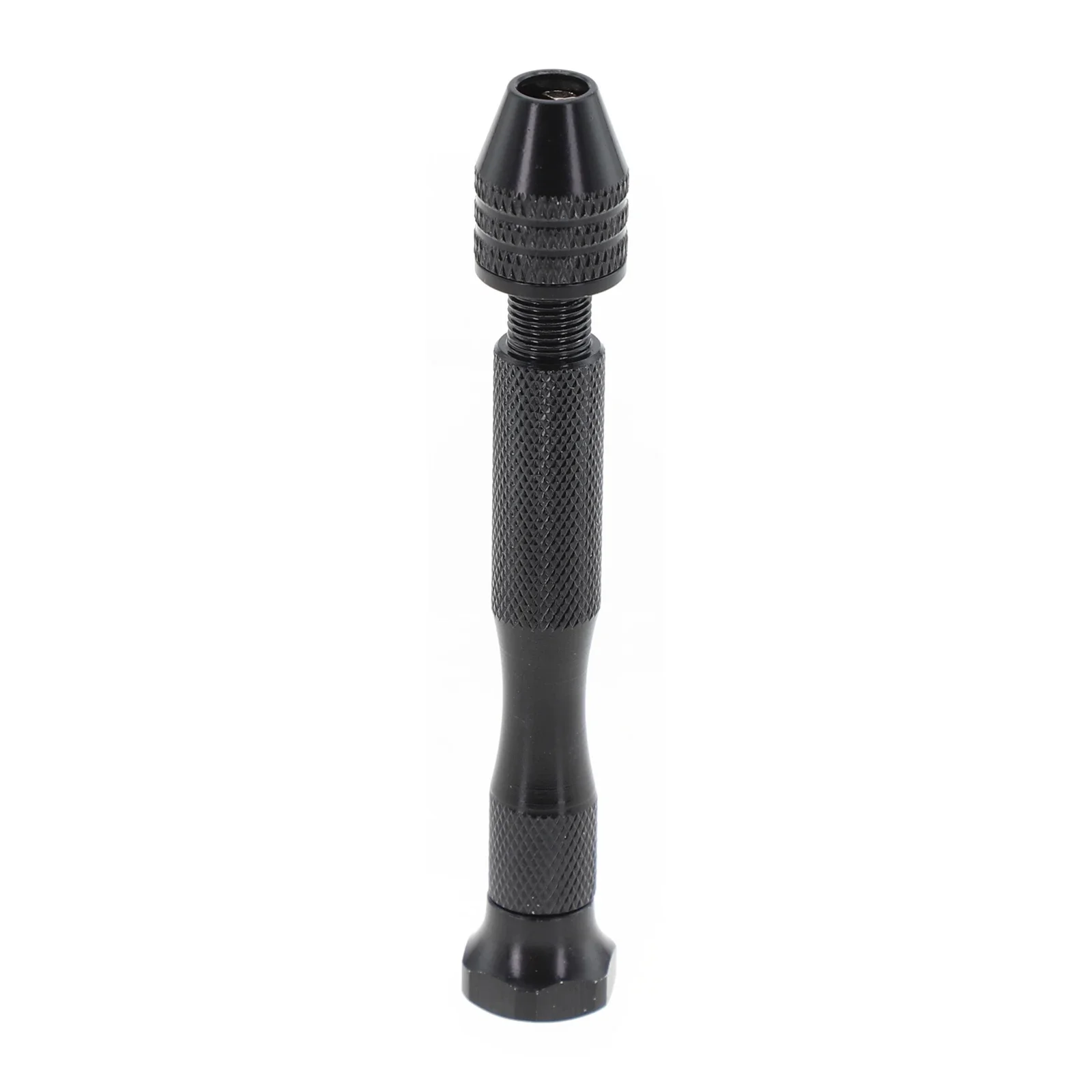 Small Hand Drill For Models Hobby DIY Aluminum Alloy Black Silver Chuck Clamping Range 0 3 3 2mm Drill Bits Size 0 8 3 0mm