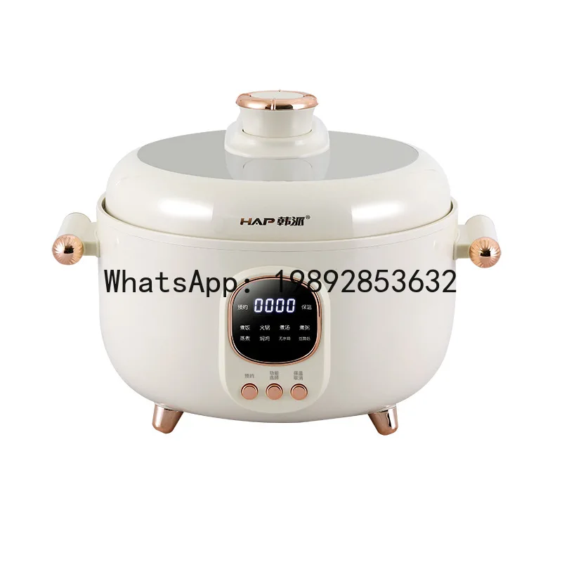 

X4-2 110V universal mandarin duck three-grid family photo electric pressure cooker