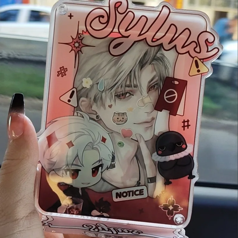 2025 الحب والمساحة العميقة حامل بطاقة الصور Xavier Zayne Rafayel ralayo Sylus 3 بوصة بطاقة عرض موقف سطح المكتب ديكور بطاقة كم #2