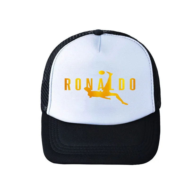 3D Printed Cristiano Ronaldo CR7 Baseball Cap Adjustable Cr7 Snapback Hat Men Women Casual Sports Mesh Hats Outdoor Party