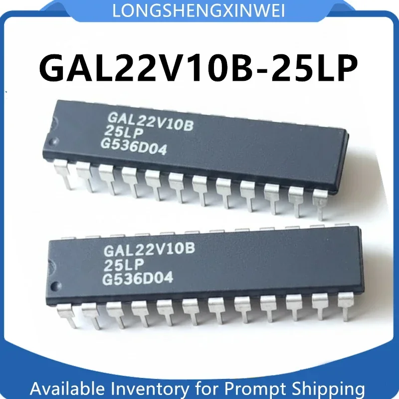 1PCS GAL22V10B-25LP GAL22V10B DIP24 Programmable Logic Chip IC New Original in Stock