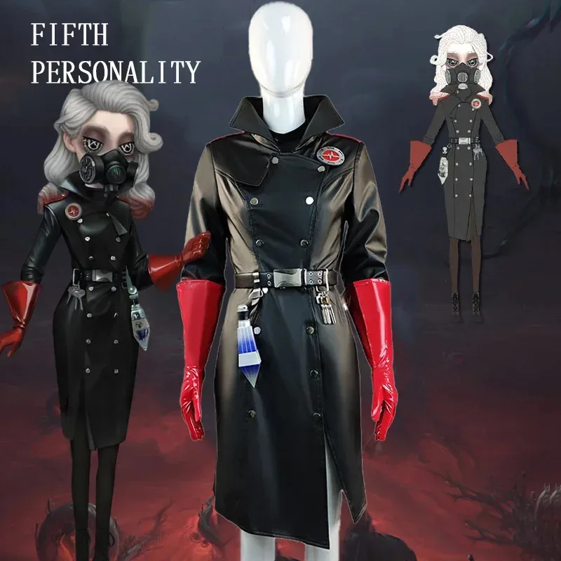 

Ada Mesmer Cosplay Costume for Women Identity Psychologist Anime Full Set Uniform Cool Coat Game Party Suit 2025 Hot Sale