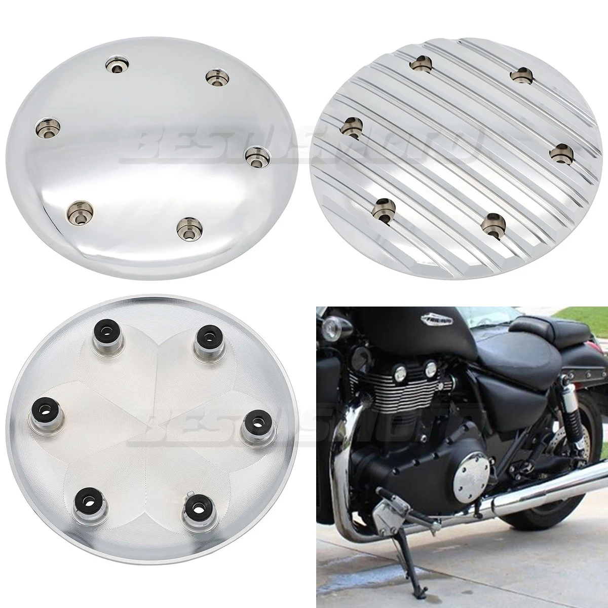 Motorcycle Clutch Cover Engine Cap For Triumph Thunderbird 1600 1700 LT Commander Storm ABS 2010-2017 2016 2015 2014 2013 2012