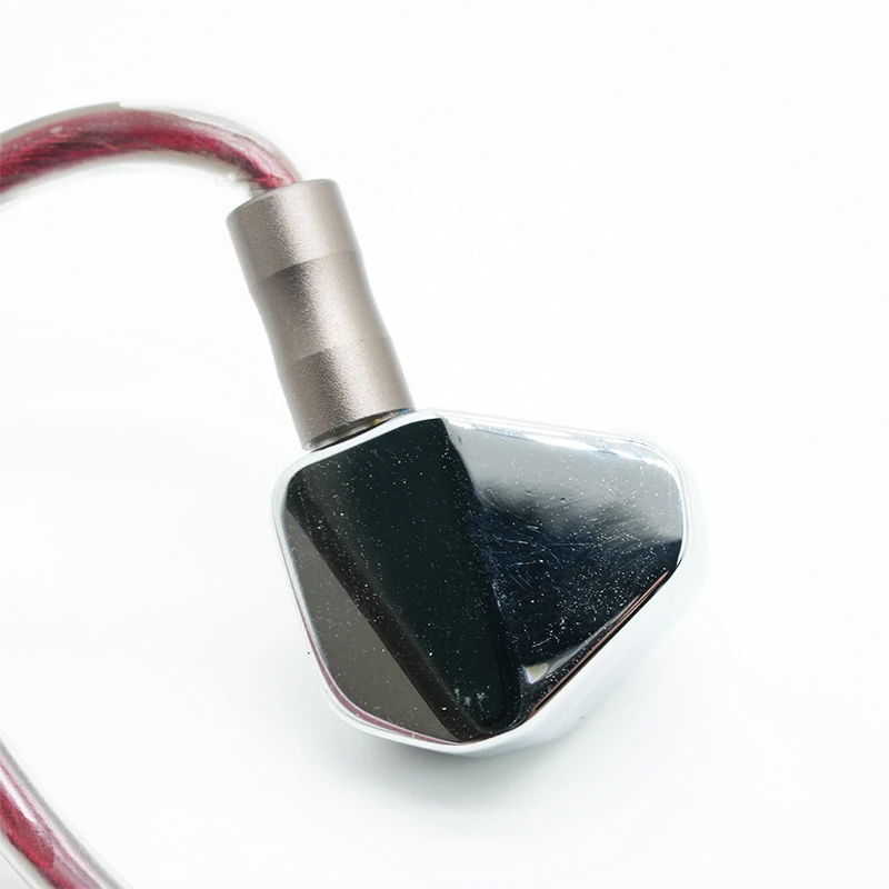 ivipQ-311IEM Red Copper Shielding Layer / Single Crystal Copper, Supports 2pin/MMCX/Dual 3.5mm IE900 Interfaces, KZ-QDC