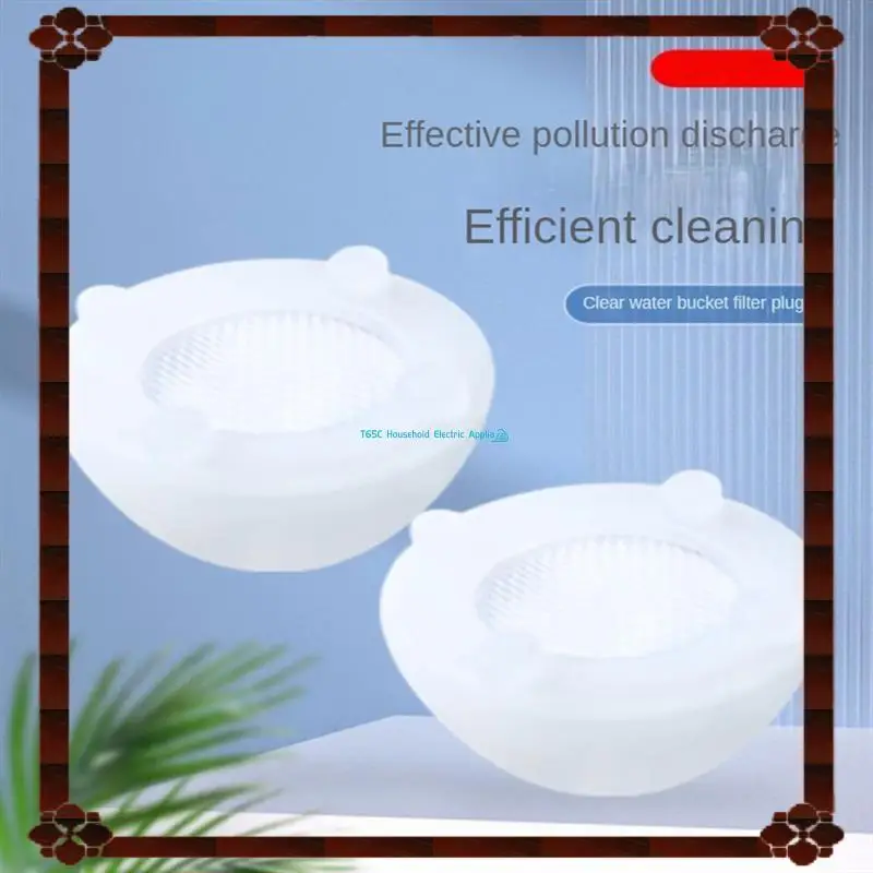 2 Stuks Voor Narwal J1/J2/J3 Robot Stofzuigers Cleaner Vervanging Accessoires Schoon Water Tank Filter Plug Huishoudelijke schoonmaakmiddelen