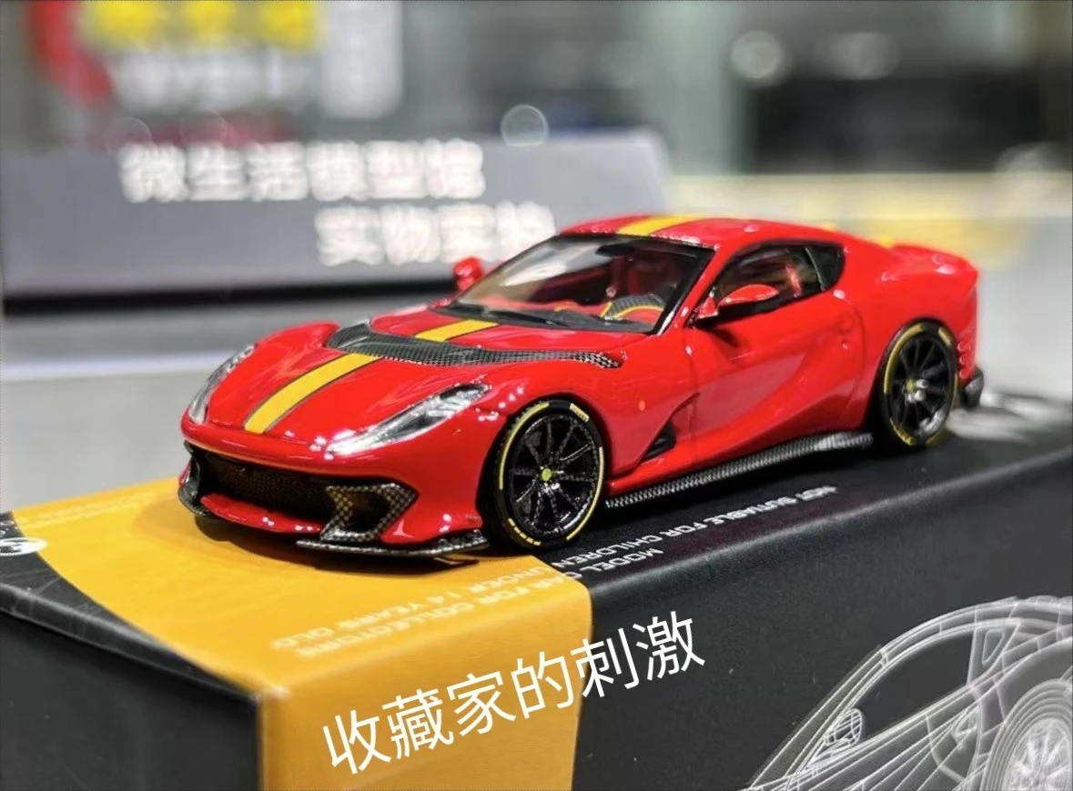 TOC 1:64 812 Competizione V12 Diecast Model Car - AliExpress 26