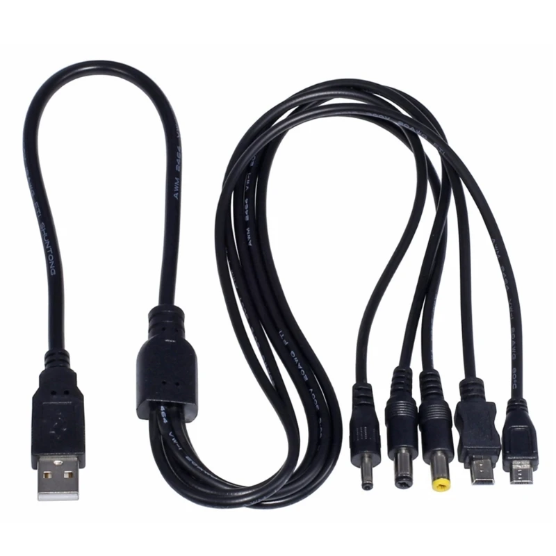 

USB 2.0 Type-A Male to DC Plug Power Connector Usb Extension Cable 5.5x2.1mm 5.5x2.5mm 3.5×1.35mm Mini USB MicroUSB