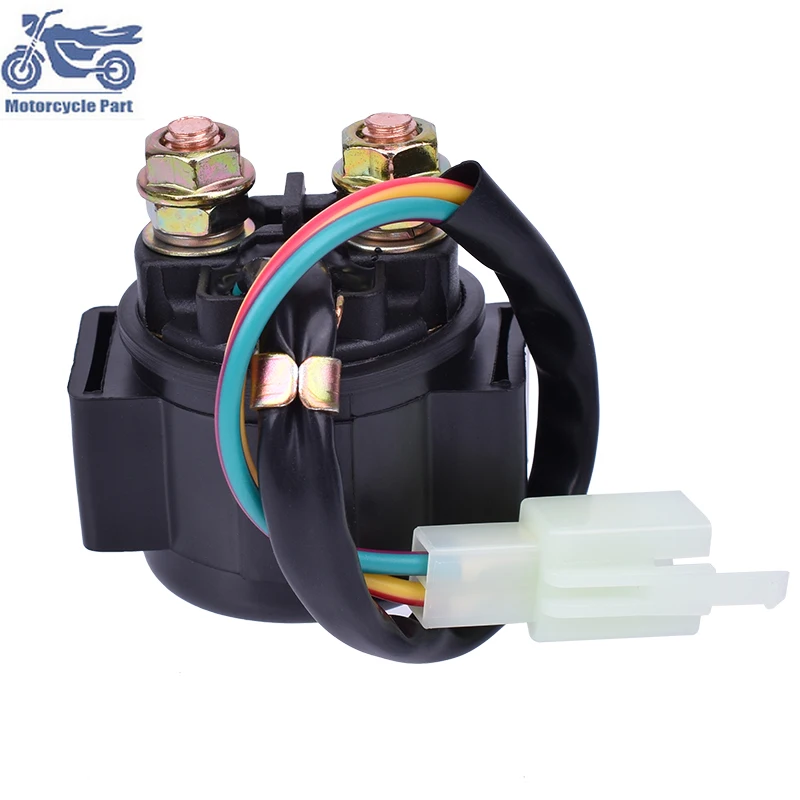 Motorcycle Starter Relay Solenoid For YAMAHA YFM 350 YFM350 400 1987-2004 YFP350U 1988 BW350 1987 XV500 535 87-00 XZ550 XJ550