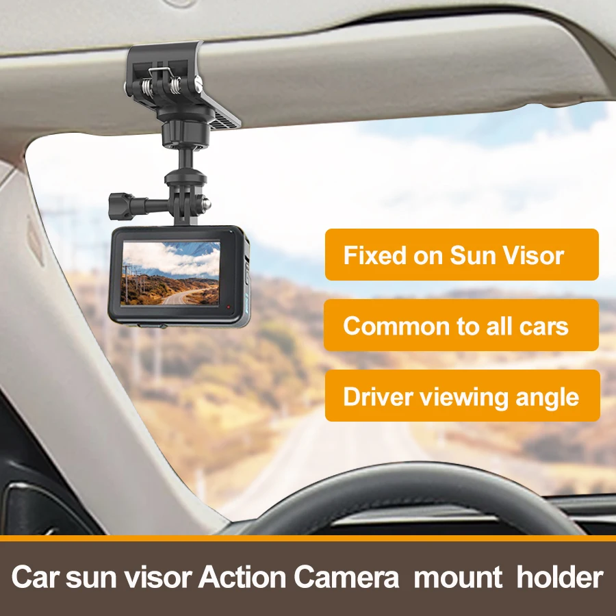 Quick Clip Mount with Universal Ball J Hook Compatible for GoPro Hero 12 11 10 9 8 7 6 5 Black,DJI Osmo Action 3,AKASO and More