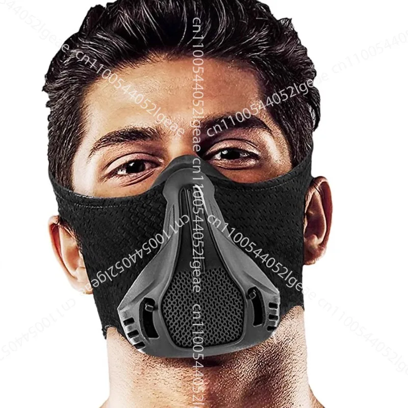 

High-altitude Hypoxia Training Mask; Low Oxygen Fitness Exercise Running Skipping Rope Breathing Training Mask
