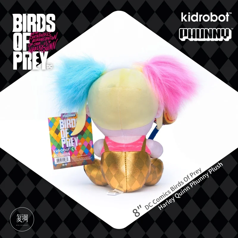 新しい本物の DC 映画とアニメグッズハーレークインかわいいぬいぐるみホリデーギフト在庫あり