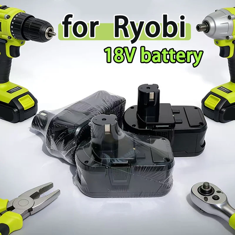 

For RYOBI P108 18V Power Tools P104 P107 RB18L50 RB18L20 For RYOBI 18V 12.0Ah 18650 Power Tools Lithium-Ion Battery