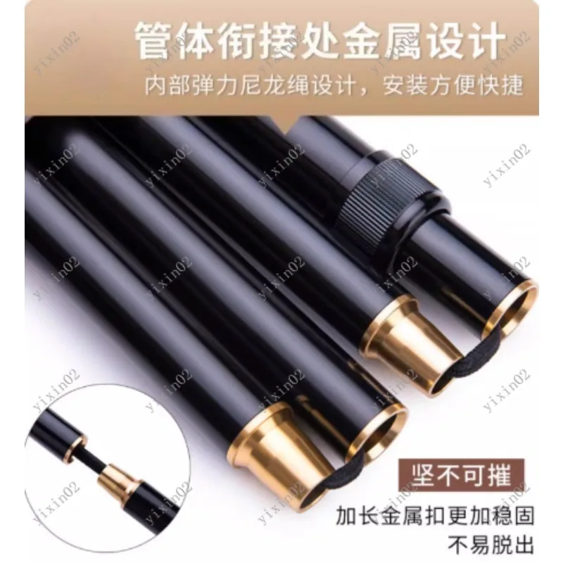 Multi-Function Alarm Walking Stick Foldable Telescopic Ultra-Light for Elderly Hiking
