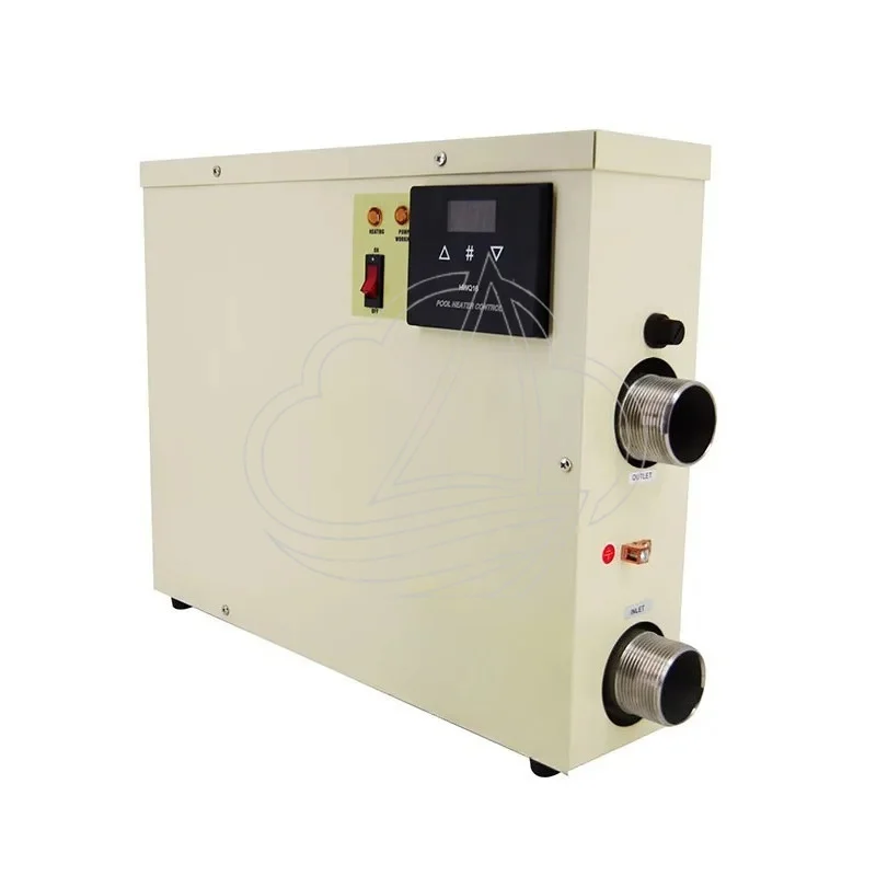 15KW Fast Heating Water Heater 220V/380V Thermostat High Temp Safety Guard for Swimming Pool Bathtub