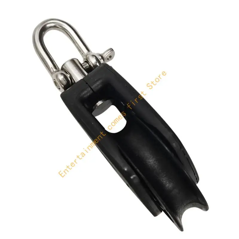 Low Frictions Swivels Pulley Multipurpose Nylons Pulley with 360 Degree Rotation for Weight Training Exercises 55KD
