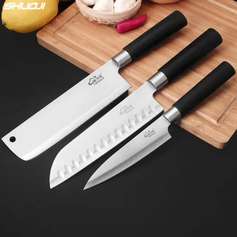 New Arrival Kitchen Knives Set Santoku Nakiri Utility Kitchen Knife Super Sharp Blade Japan Knife Set Kitchen Cooking Tools Sale