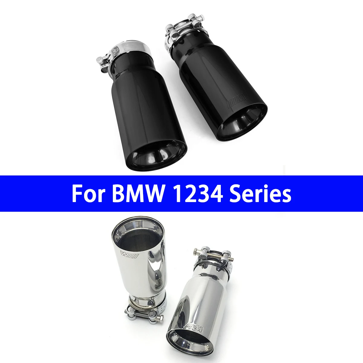 

Suitable for BMW 1234 Series Modified M Standard Stainless Steel Exhaust Pipe Modified Tailpipe