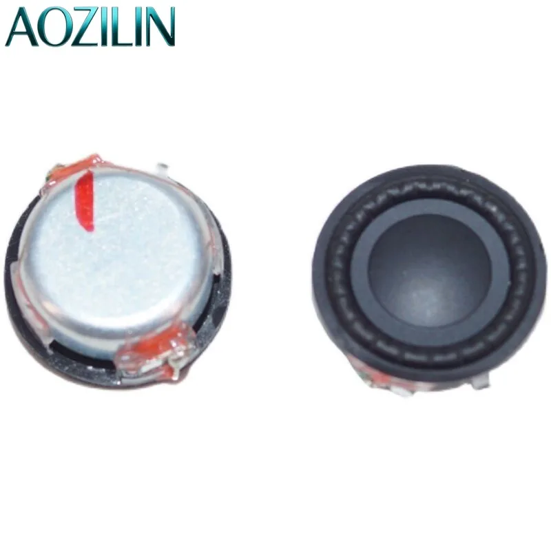 AOZILIN 18mm Round Mini Speaker 4Ohm 2W Notebook Laptop Built-in Audio Loudspeaker Replacement Pack of 10