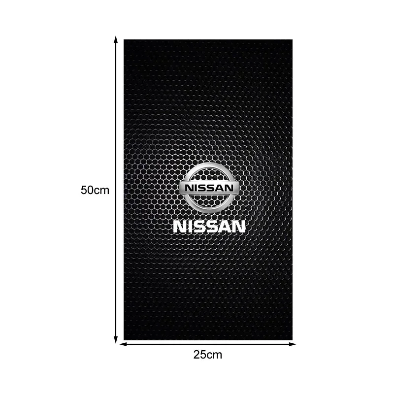 2PCS Car Center Column Stickers B-pillar Decals Accessories For Nissan Tiida Sylphy Teana X Trail T30 T32 Almera Qashqai J10 J11