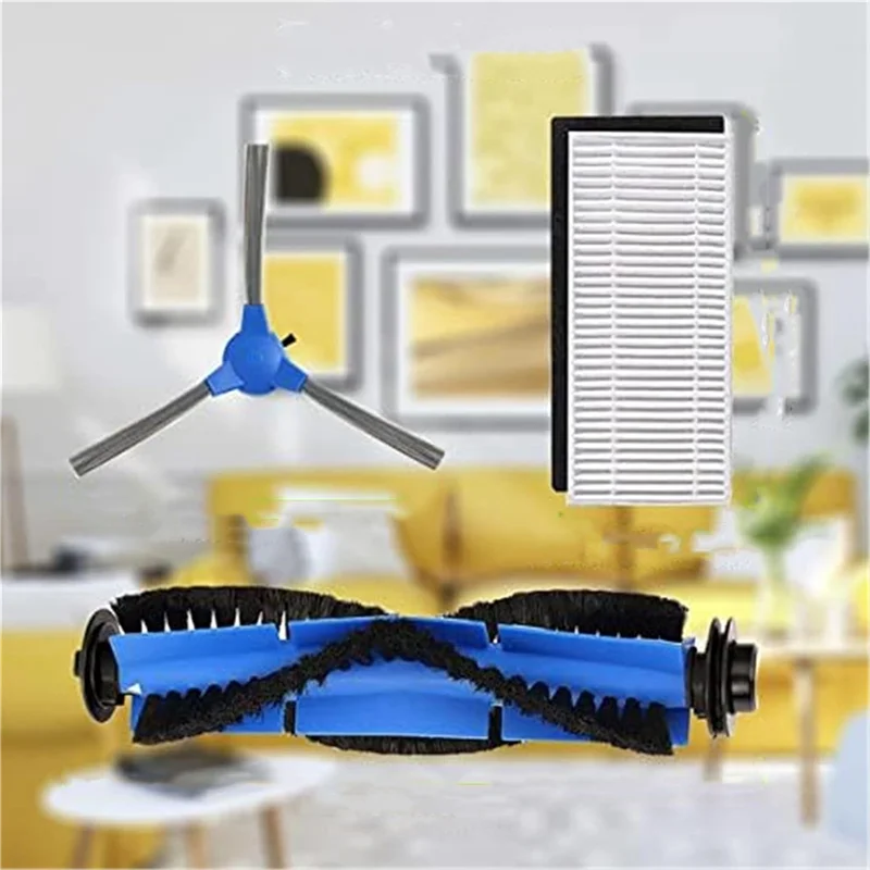 Piezas de repuesto de filtro Hepa de Cepillo Lateral principal de Robot aspirador para Eufy Robovac 11S 15C 30, 30C, 12, 35C-A58E