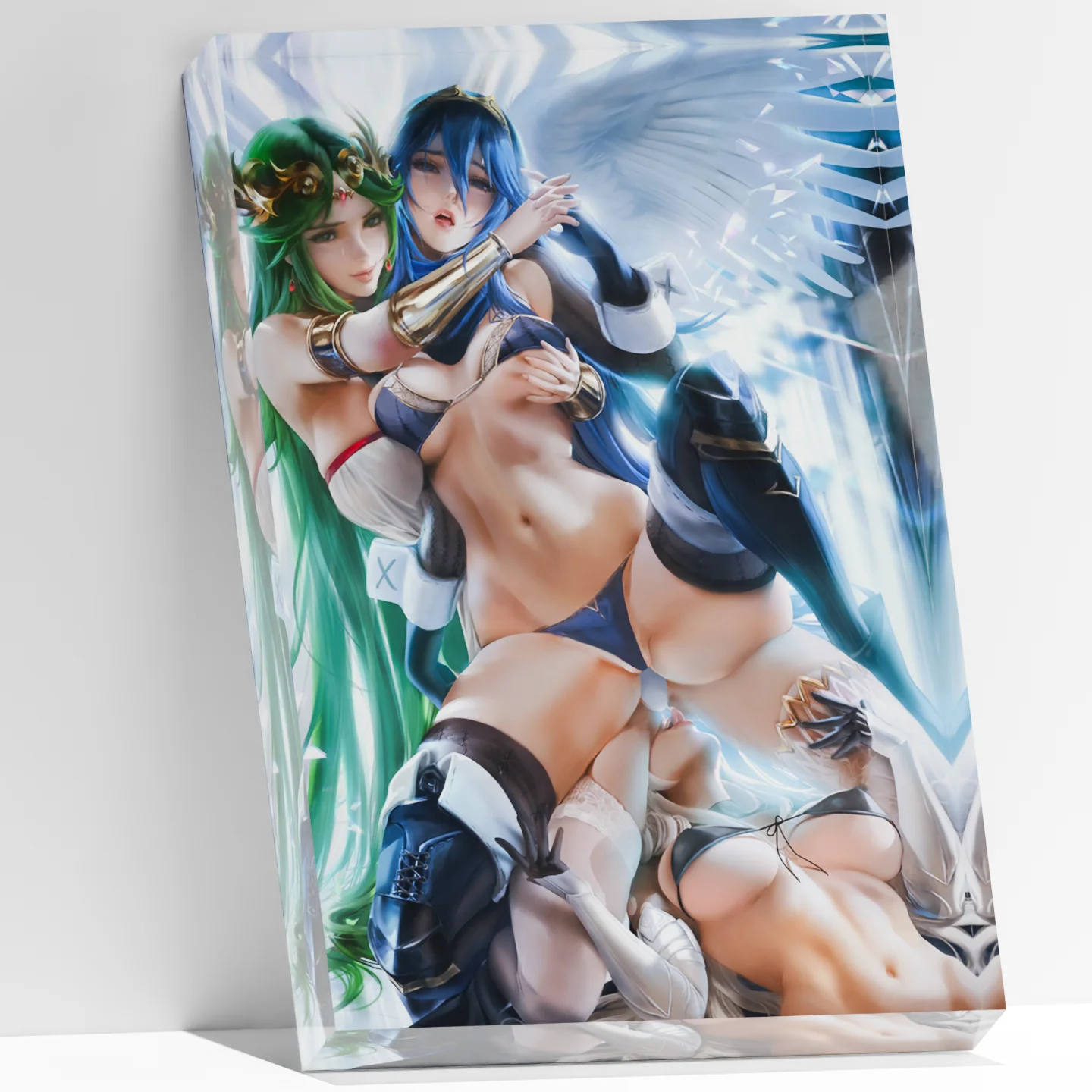

Anime Acrylic Block Desk Decor, Fire Emblem Waifu Fan Art,Collectible Figure for Game Room Shelf Decoration, Gift for Anime Fans