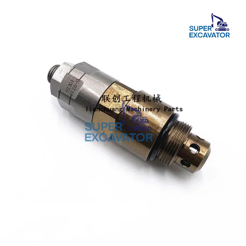 For Kobelco SK135 SK200 SK210 SK230 SK250 SK260 SK330 SK350-6-8 Fish fillet secondary overflow valve auxiliary gun Excavator