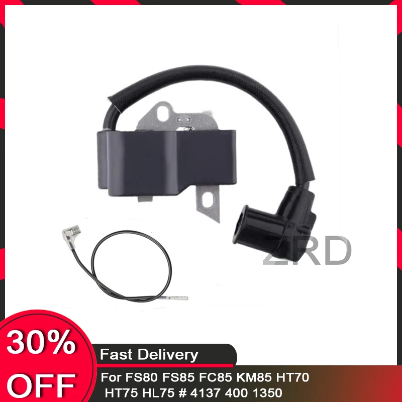 

IGNITION COIL FOR FS80 FS85 FC85 KM85 HT70 HT75 HL75 # 4137 400 1350