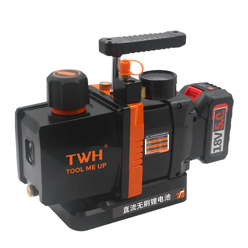 

4.5CFM Cordless HVAC Vacuum Pump Kit with Brushless Motor & Lithium Battery for AC Refrigeration Recovery