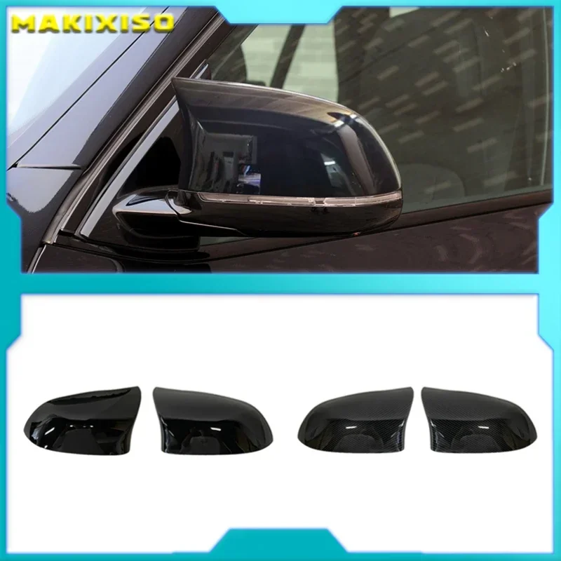 

Mirror Cover Car Side Door Rearview Side Mirror Cover Cap for BMW F25 X3 F26 X4 F15 X5 F16 X6 14-18 M Style