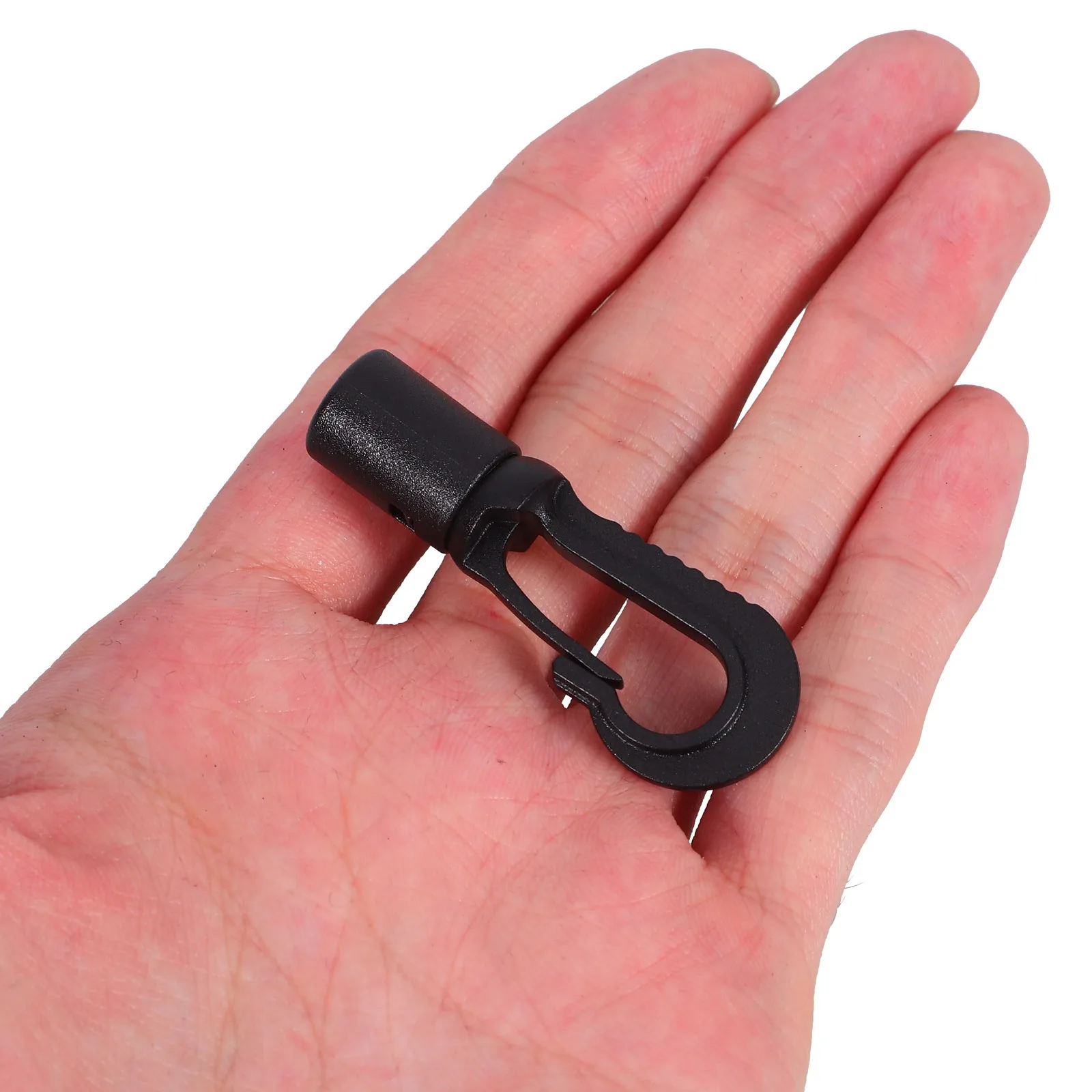 

2Pcs Plastic Buckle Hooks Elastic Rope Canoe Kayak Accessories Fishing Rigging Boat Supplies for Ocean Rowboats