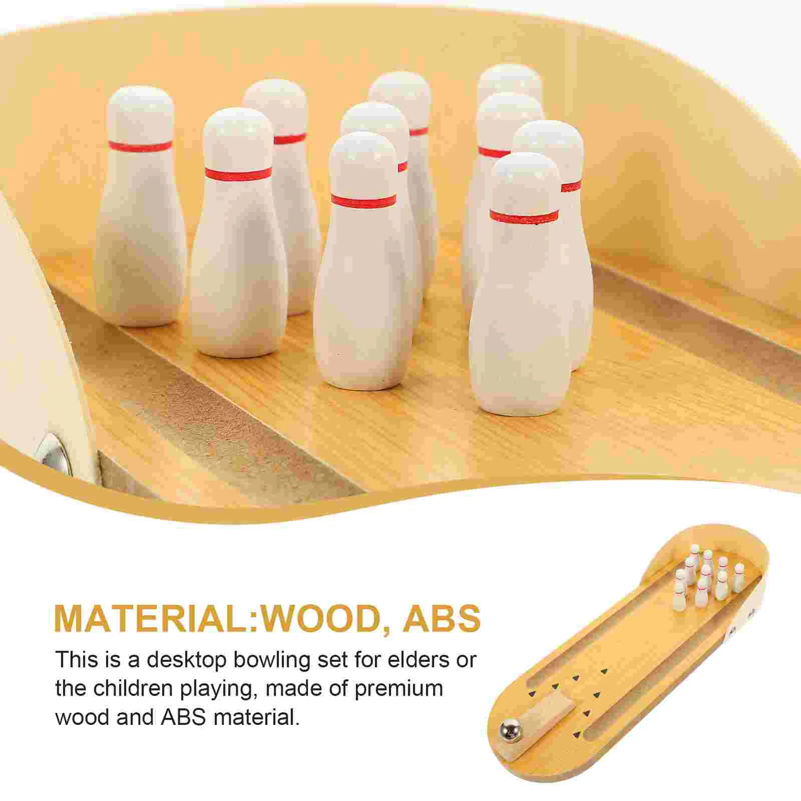 Anti-Alzheimer's Live Alzheimers Products Toys Desktop Game Interactive Bowling Mini Arcade Elderly Assistance Table Activities