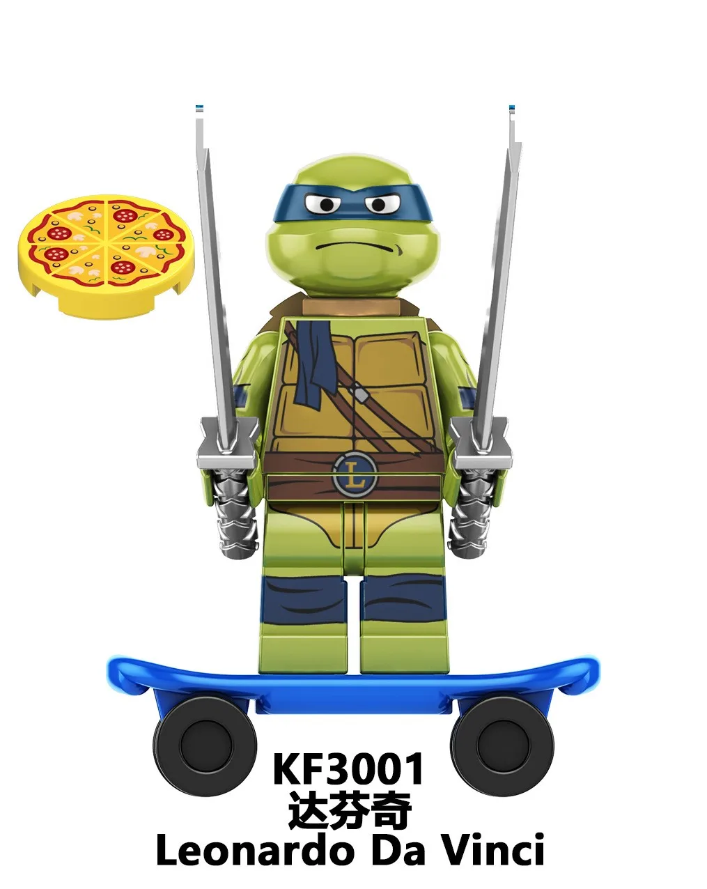 Compatible With LEGO Mini Building Blocks Teenage Mutant Ninja Turtles Action Figures Kids Toys New Year\'s Christmas Gift KF6196