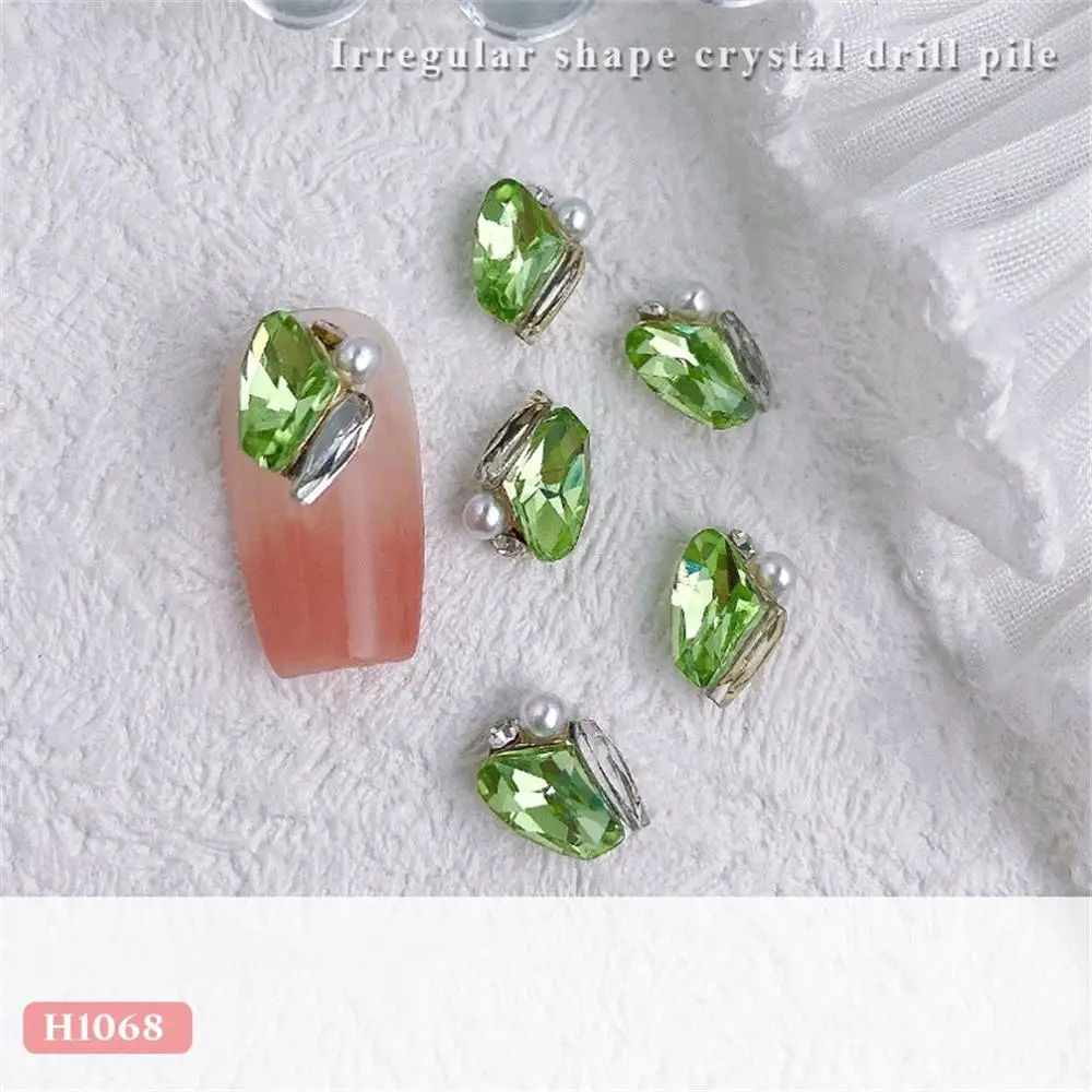 Taladro de cristal único, taladro de uñas Popular, manicura, taladro de mariposa de moda, joyería de cristal de uñas, diamantes de imitación, debe haber